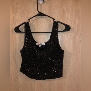 Sparkle crop top
